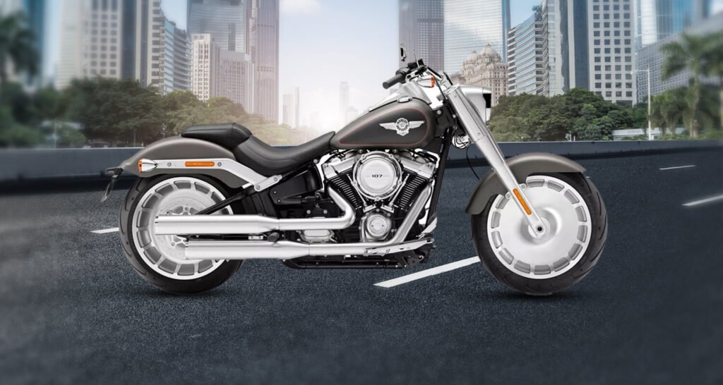 Dhoni Bike Collection Harley Davidson Fat Boy